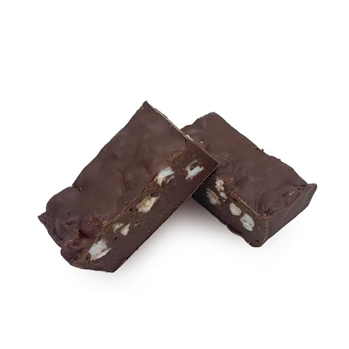 Uncle Butch's Fudge - Creamy and Smooth Chocolate Marshmallow Fudge - Delicious and Decadent Handcrafted Fudge (16 oz) (16 oz)