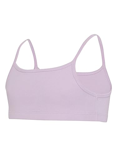 Girls Beginners Bra, Non Padded Cotton Bras-Slip On Teenage Bras-Combo Pack-Solid & Floral Printed, Pack of 23