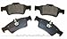 Beck Arnley - 089-1730 - OE Brake Pads
