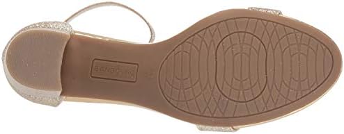 Bandolino Women's Armory Heeled Sandal Gold Glitter 7 M | Image 3