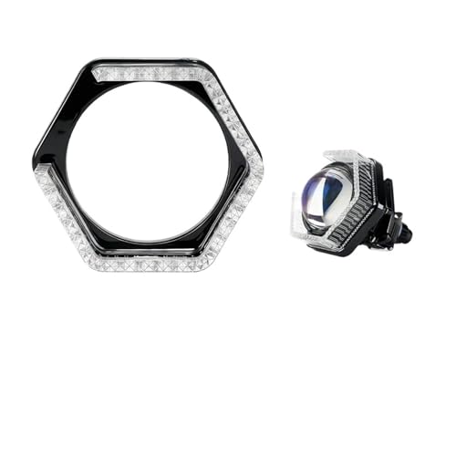 Faros Angel Eyes para coche RGB 5D que eliminan el diseño antiguo de tus luces frontales
