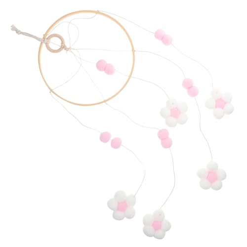 HAPINARY Crib Ball Hanging Decor Wind Chime Decoration Musical Sound Hanging Ornament for Crib Bed