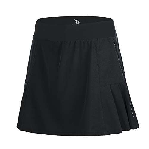beroy Women Quick Dry and Breathable Cycling Skirt Shorts,Bike Skorts Pantskirt with 3D Padded