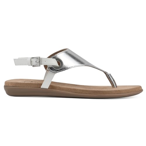 Image of WHITE MOUNTAIN Women's London Flat Sandal