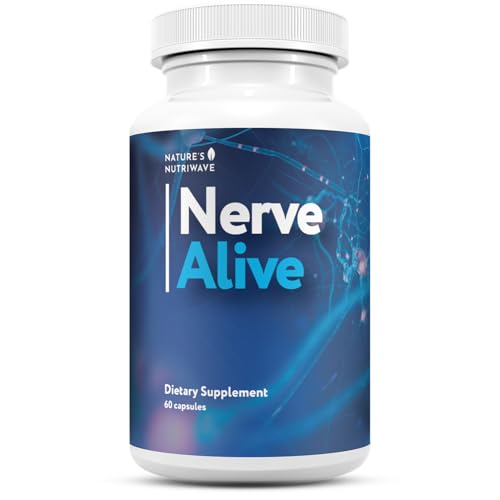 NerveAlive – Natural Daily Wellness Supplement w/ Passionflower, ...
