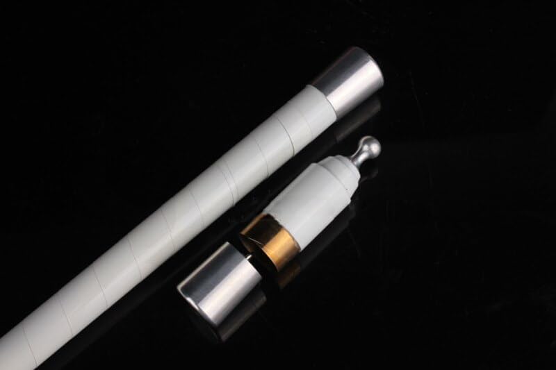 Miniatura 2 de 1 unids Metal Vanishing Cane Magic Tricks Shrink Sticks Close up Magic Stage Gimmick para Mago Accesorios mentalismo (negro)