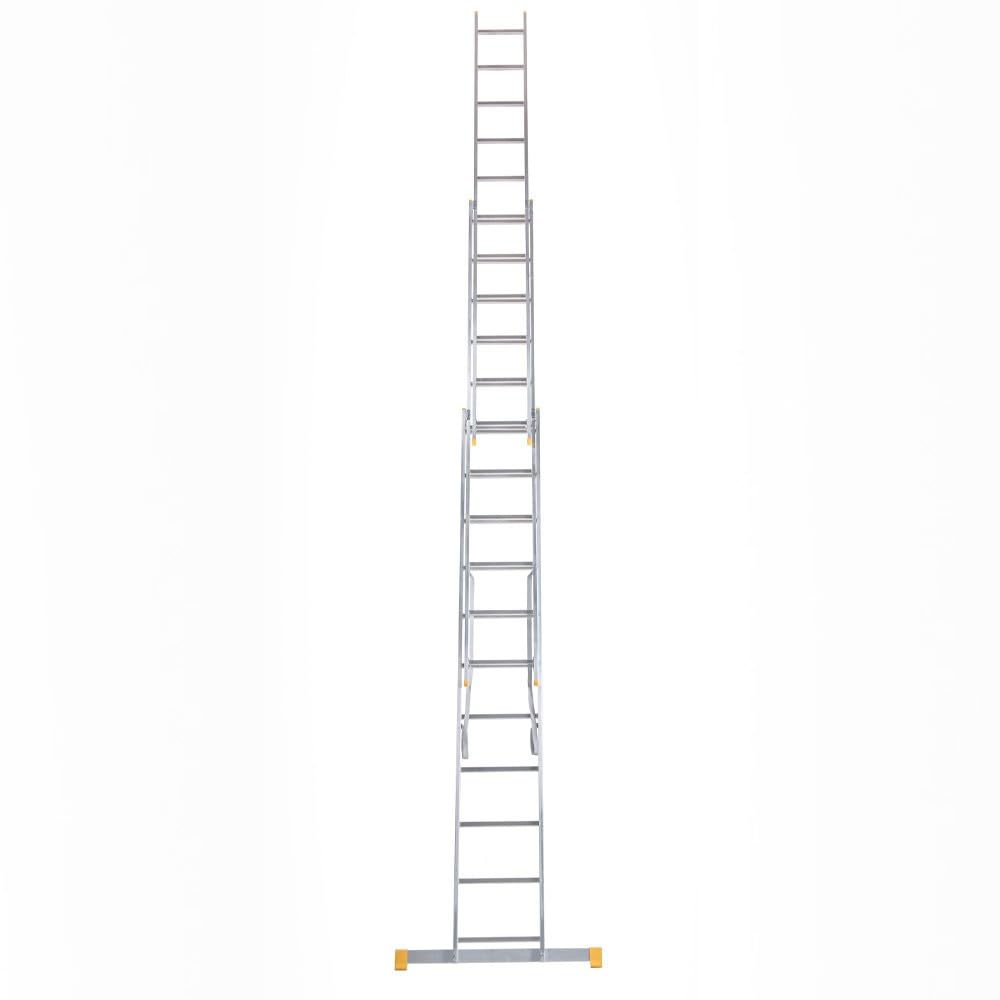 ATRA Escalera Transformable de Aluminio 3 Planos 11 peldaños