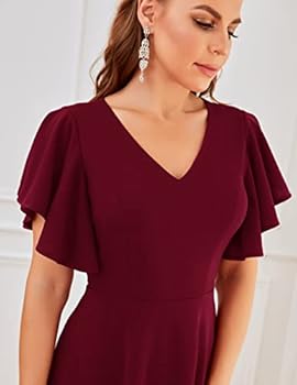 Glitter Chique Vrouwen Mini Cocktailjurk Open Rug Met Strik - Ella & Rose