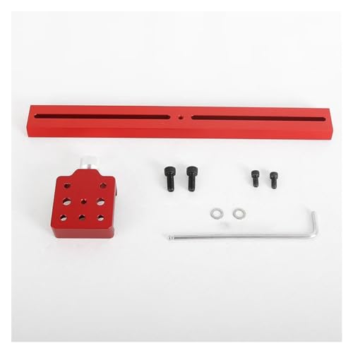Abrazadera para telescopio de 356 mm con placa de montaje roja