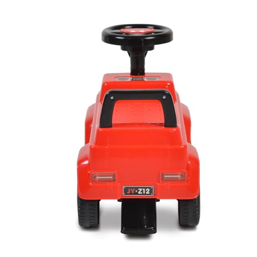 Moni Rutschauto Kinderauto Speed JY-Z12 Musikfunktion, ab 18 Monaten, max. 25 kg, Farbe:rot – Bild 7
