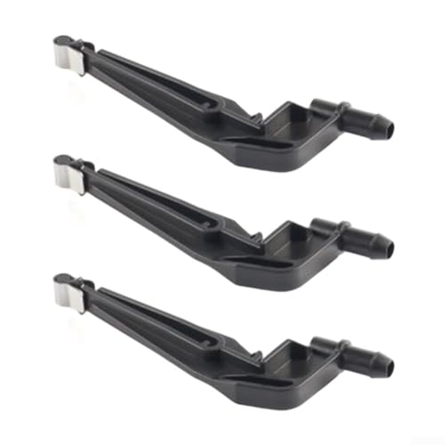 Kit de repuesto de tubo de repuesto para inodoro con abrazaderas, paquete de 3 tubos de desbordamiento para válvula de llenado de cisterna Fluidmaster 100 200 200 A 400A, para manguera RuBsBser para