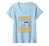 Womens Peanuts - Lucy Doctor Is In V-Neck T-Shirt