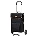Produktbild Andersen Einkaufstrolley - klappbar - 56 Liter - mit Kühlfach - belastbar 40 kg - Stahlgestell - Trolley - Rad Ø 15 cm - Scala Shopper Solva schwarz