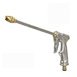 REDLEK Pistola ad alta pressione Acqua regolabile Autolavaggio Auto Lance Schiuma Pistola domestica Giardino Irrigazione HidroLimpiadora Ugello del tubo del tubo dell'irrigatore del metallo (Color :