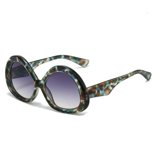 Lunettes de soleil ovales style punk idéales pour festivals et mode urbaine