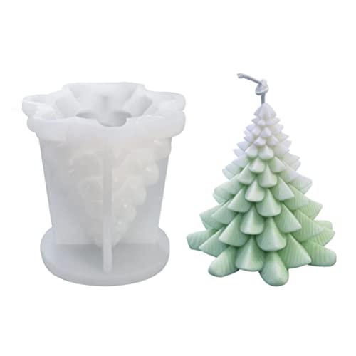 La mejor selección de Arbol molde para comprar hoy. 50 Molde para Velas DIY, Forma de árbol de Navidad, Silicona de Grado Alimenticio, Fácil Desmoldar, Decoración Perfecta para la Cena de la Fiesta de Nochebuena, la Mejor Opción de...