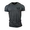 GYMTIER Spartan Forged - Short Sword - Men's Gym T-Shirt Bodybuilding Training Workout Lifting Top Clothing, Grey, 3XL #2