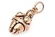 Windalf Schmuck Anhänger VENUS VON WILLENDORF 2.8 cm Fruchtbarkeits Amulett Bronze