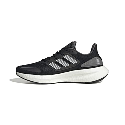 adidas Pureboost 22 Heat.RDY Shoes, Zapatillas para Correr Mujer, Core Black/Cloud White/Grey Four, 37 1/3 EU