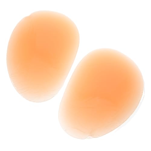 FOMIYES 1Pair Adhesive Calf Corrector Pads Soft Silicone Leg Support for Crooked Legs Breathable and Comfortable Design for Achieving Beautiful Leg Shapes Deep Skin Tone