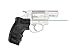 Crimson Trace LG-350G Smith & Wesson, J-Frame Round Butt Lasergrip, Green