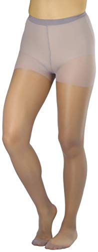 Image of ToBeInStyle Women's Control Top Sheer Footed Pantyhose Hosiery Tights Stockings