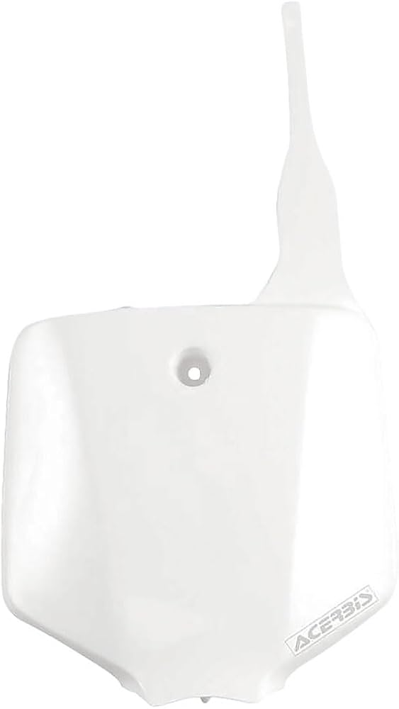 Amazon.com: Acerbis White Front Number Plate Fits KX 65, KLX 110