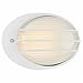 Access Lighting - HI Access 20280LEDDMG-WH/OPL Contemporary Modern LED Bulkhead from Cabo Collection in White Finish