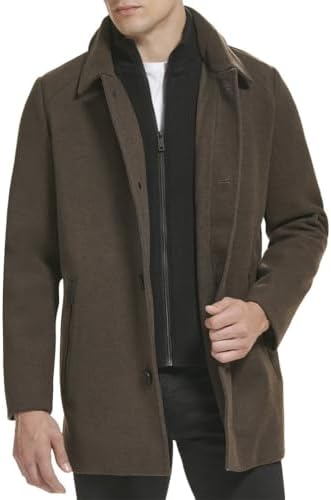 Kenneth Cole Men's Kenneth Cole Men's Wool Top Coat