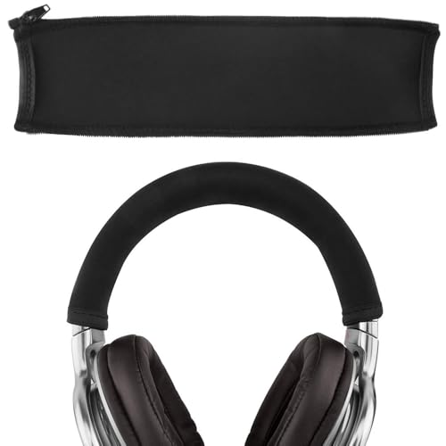 MMOBIEL Replacement Headband Cover Cushion Headphones Protector Compatible with Sony MDR1A MDR-1ADAC/S/B MDR-1ABT MDR-1AM2/B/S MDR1RNC MDR1R MDR1RBT MDR-1R(N) MK2 (Black)