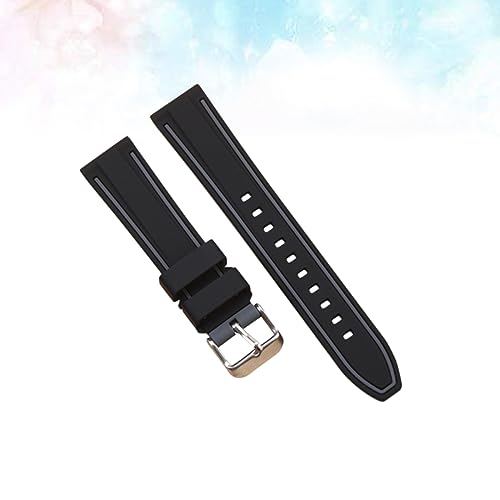 2pcs Simple Smartwatch Strap Replace Easy to Install Watch Band Silicone Watch Band Wristband for4