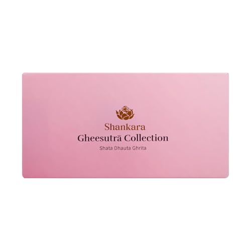 SHANKARA Gheesutrā Ritual Collection Kit - Face Emulsion, Hand and Foot Cream & Face Exfoliator - 5 ...