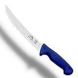 HESTENBERG Solingen Germany Zerlegemesser in Blau, geeignet als Metzgermesser, Schlachtmesser & Fleischmesser (8)
