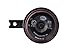 HELLA Horn - STYLE HORN S90 - 12V - 111dB(A) - Frequenzbereich: 415Hz - Hochton - elektrisch - Gehäusefarbe: rot/schwarz - Flachsteckanschluss - Menge: 1 - 3AL 922 000-951