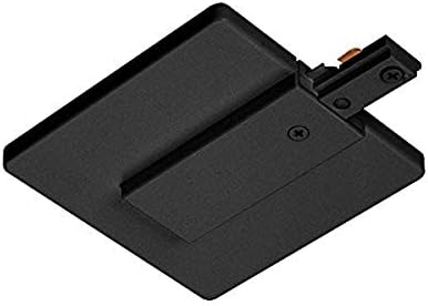 Juno Lighting R21BL End Feed Connector and Outlet Box Cover, 120 volts, Black