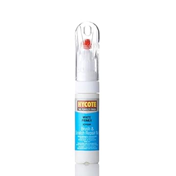 Hycote Brush and Scratch Repair Nib Touch Up Paint, White Primer, 12.5 ml