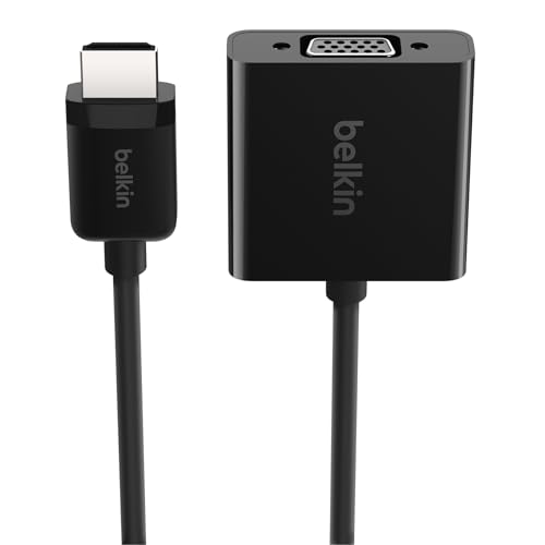 Belkin HDMI to VGA Adapter with Micro-USB Power & Audio Port