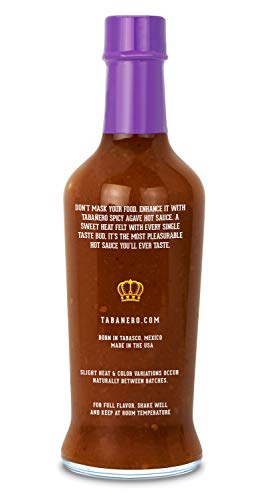 Tabañero Agave Sweet & Spicy Hot Sauce, Gluten Free, 8oz. Bottle (Pack of 12) - Thumbnail 2