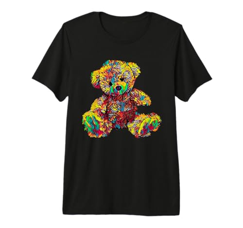 Cute Teddy Bear Stuffed Toy Premium Tri-blend T-Shirt