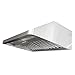 KOBE Range Hoods CHX9130SQB-2 Under Cabinet Range Hood, 30-Inch, Stainless Steel