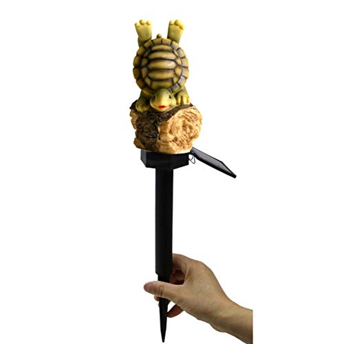 sdfif Solar-Lichter-Statuen, Outdoor-Skulpturen, Mops im Garten Cover