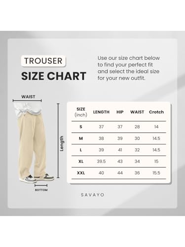 Image of The Goal Studio Men's Premium Corduroy Wide-Leg Trousers | Retro Textured Baggy Sweatpants | Korean Minimalist Relaxed Fit Joggers | Stretchable Lower | Y2K