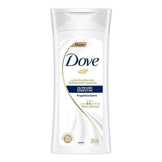 Dove Loção Hidratante Corpo Nutrição Essencial 200Ml