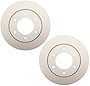 Front Disc Brake Rotor Kit Fits 2021-2022 Ford Bronco