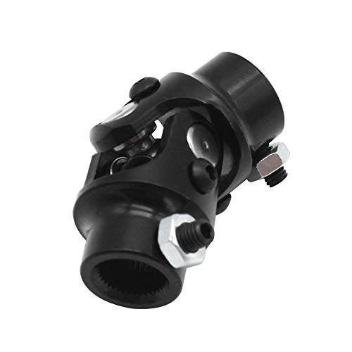 Yorten 3/4-36 Spline X 3/4 polegadas DD PRETO Eixo de direção U Acoplador de junta Mustang II Power
