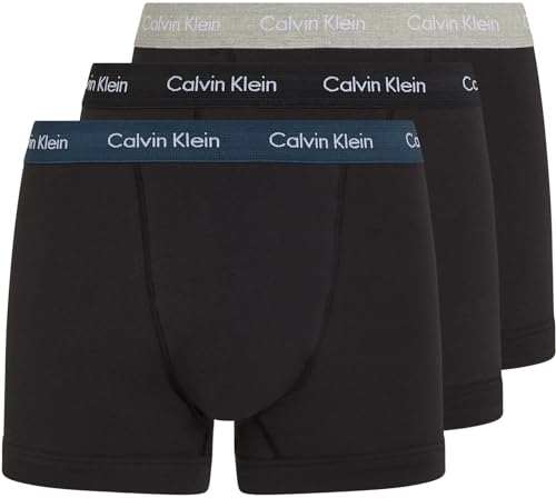 Calvin Klein Men’s 3 Pack Trunks with Logo Waistband product thumbnail 13