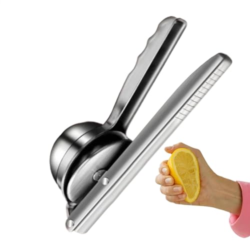 Lemon Squeezer, Manual Fruit Press Juicer, Handheld Orange Press Device, Pomegranate, Pineapple Juice Extractor, Easy to Use Fruit Squeezing Tool for Kitchen, Home, Fresh Juices