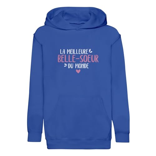 Sweat à capuche enfant premium La Meilleure Belle-Soeur du Monde
