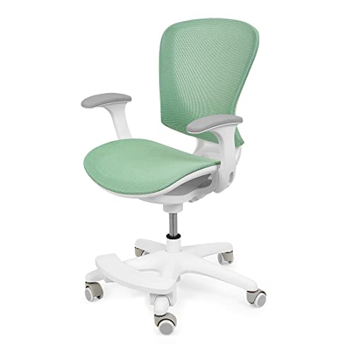 Spacetronik Sedia da Scrivania per Bambini, Sedia Ergonomica con Poggiapiedi