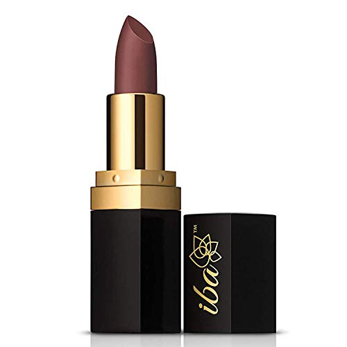 Image of Iba Long Stay Matte Lipstick for Women- M16 Rose Tan, 4g | Creamy Matte Finish & Smooth Texture | Long-Lasting | Hydrated Lips | Enriched with Vitamin E | Intense Colour & Highly Pigmented | Lip Makeup